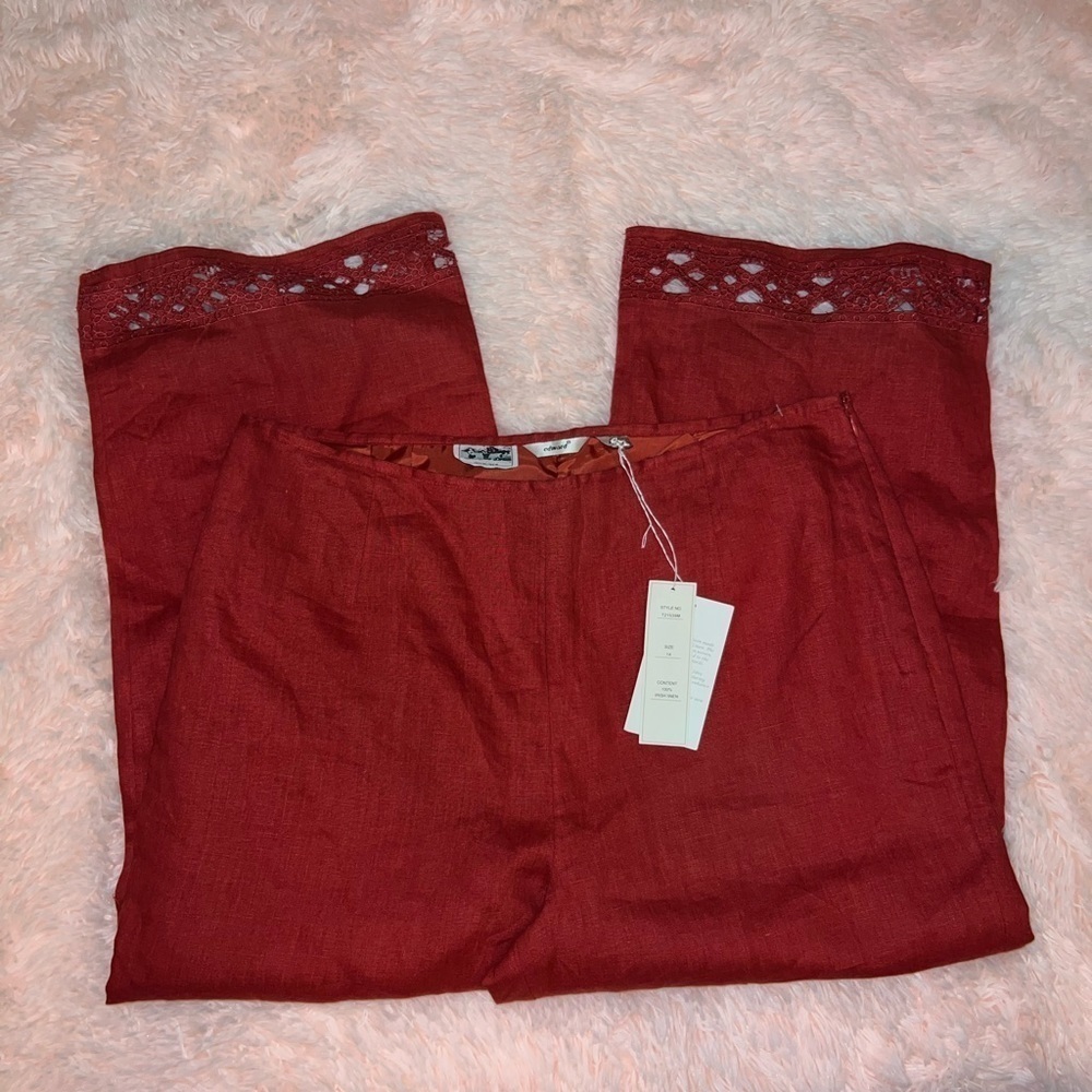 Edward 100% Irish Linen Women’s Pants